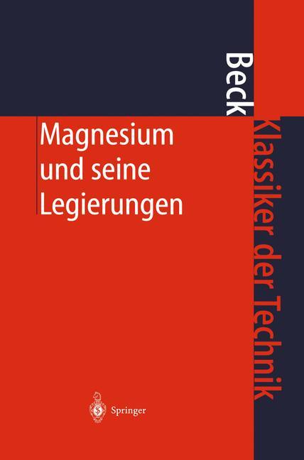 Vorderes Coverbild Magnesium und seine Legierungen