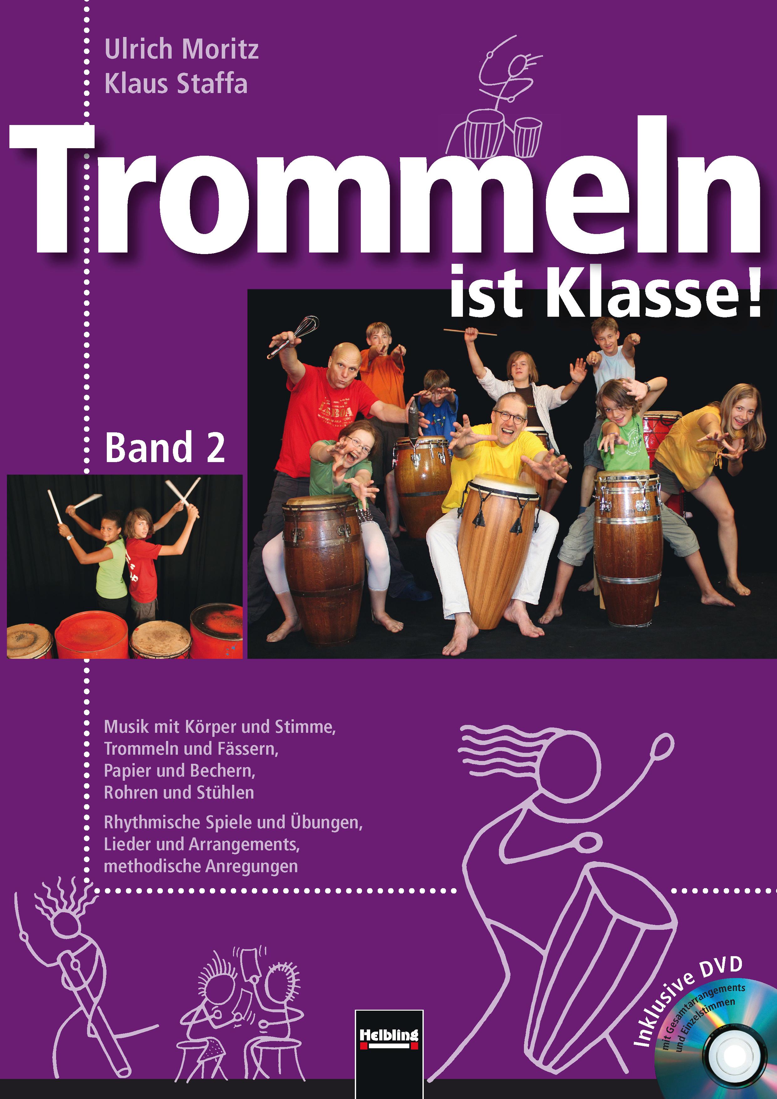 Vorderes Coverbild Trommeln ist Klasse! Band 2