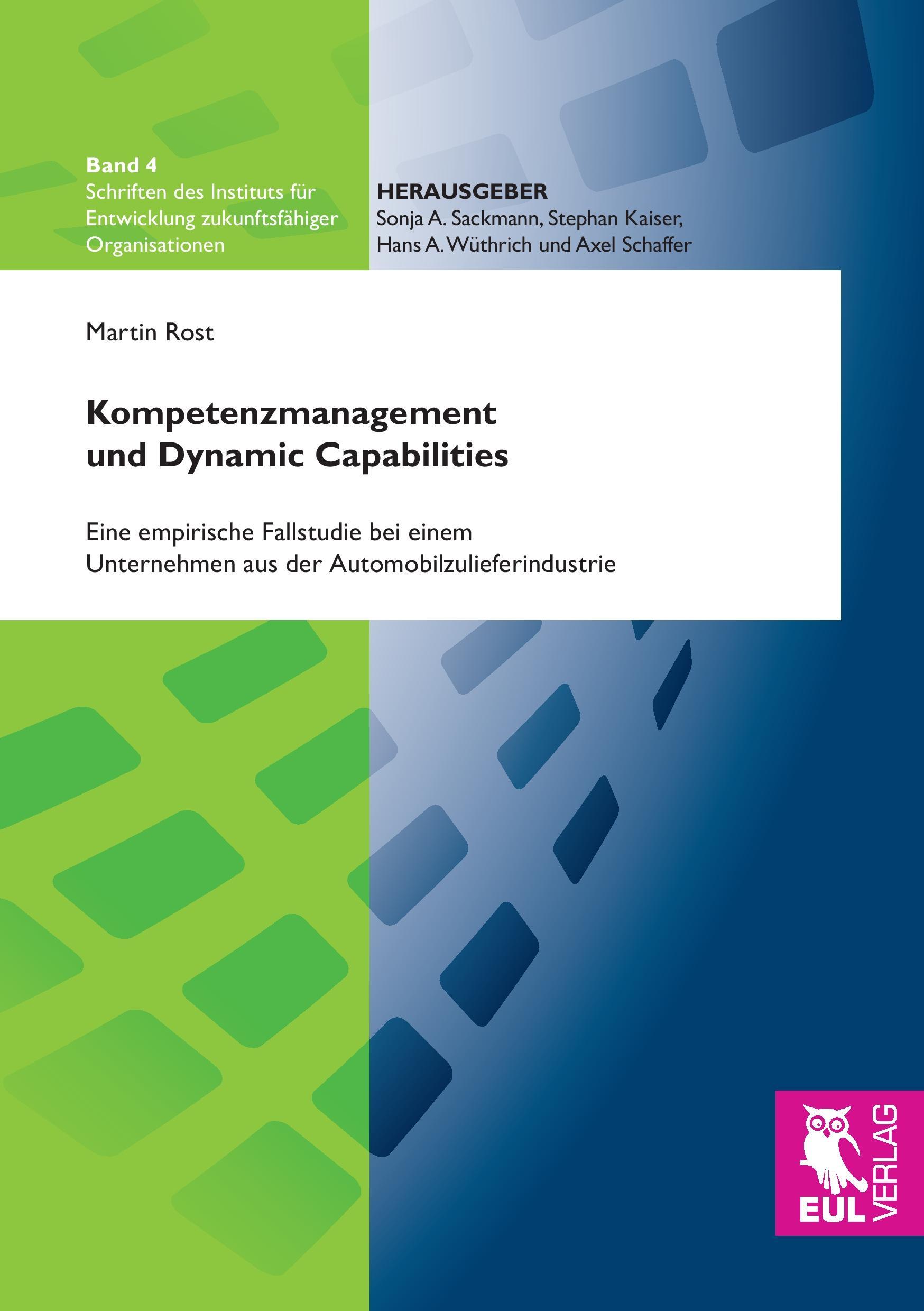 Vorderes Coverbild Kompetenzmanagement und Dynamic Capabilities