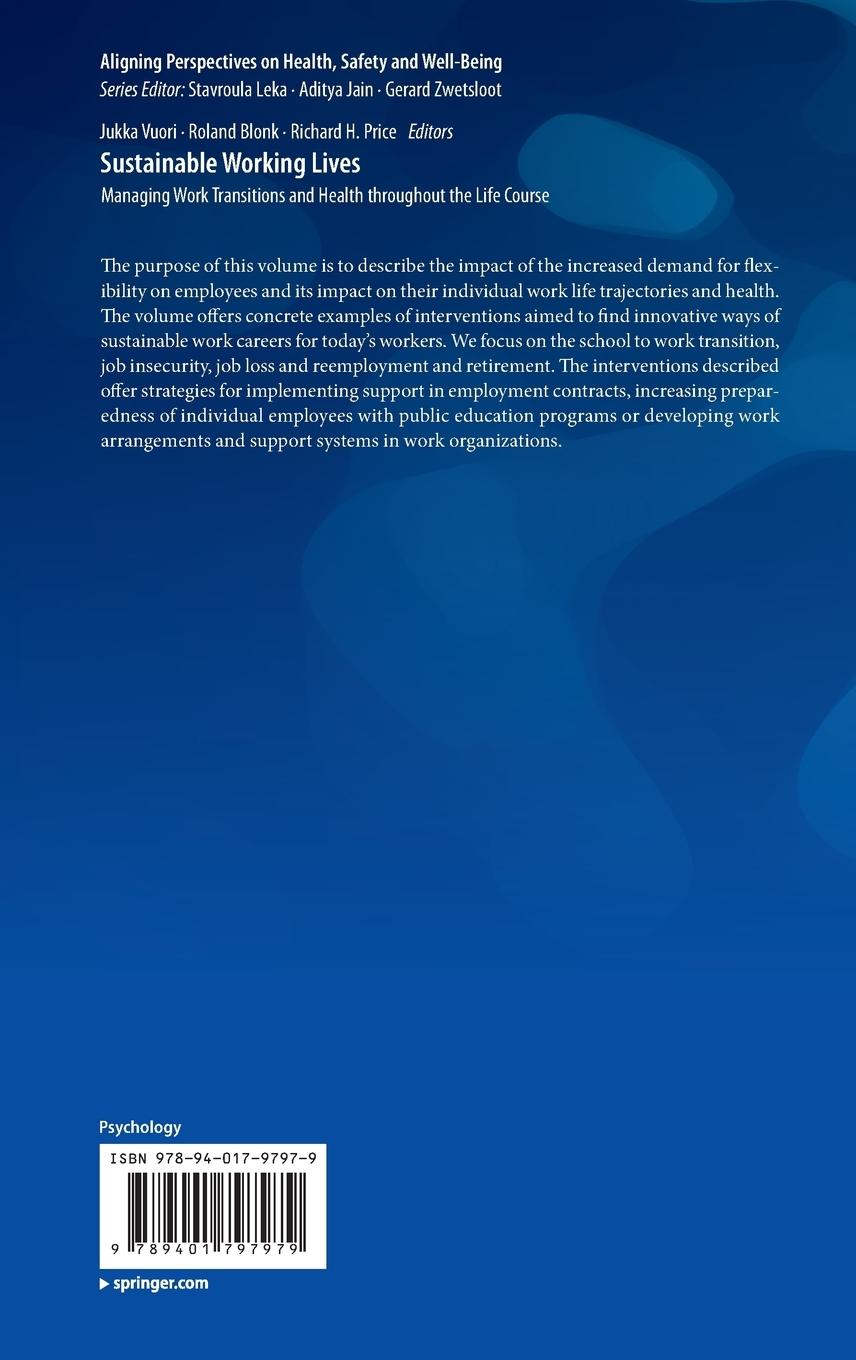 Rückseitencover Sustainable Working Lives