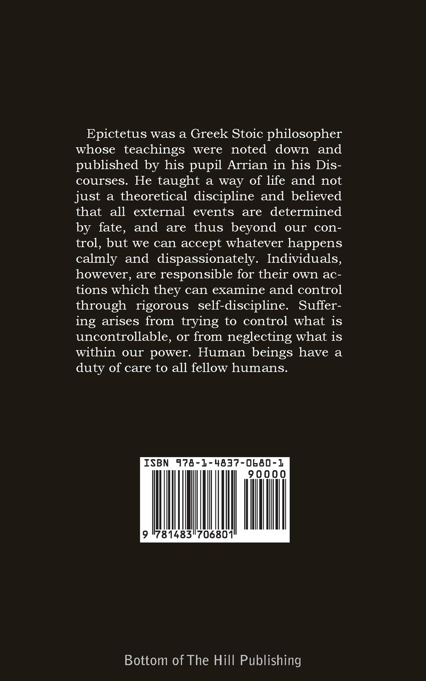 Rückseitencover The Golden Sayings of Epictetus