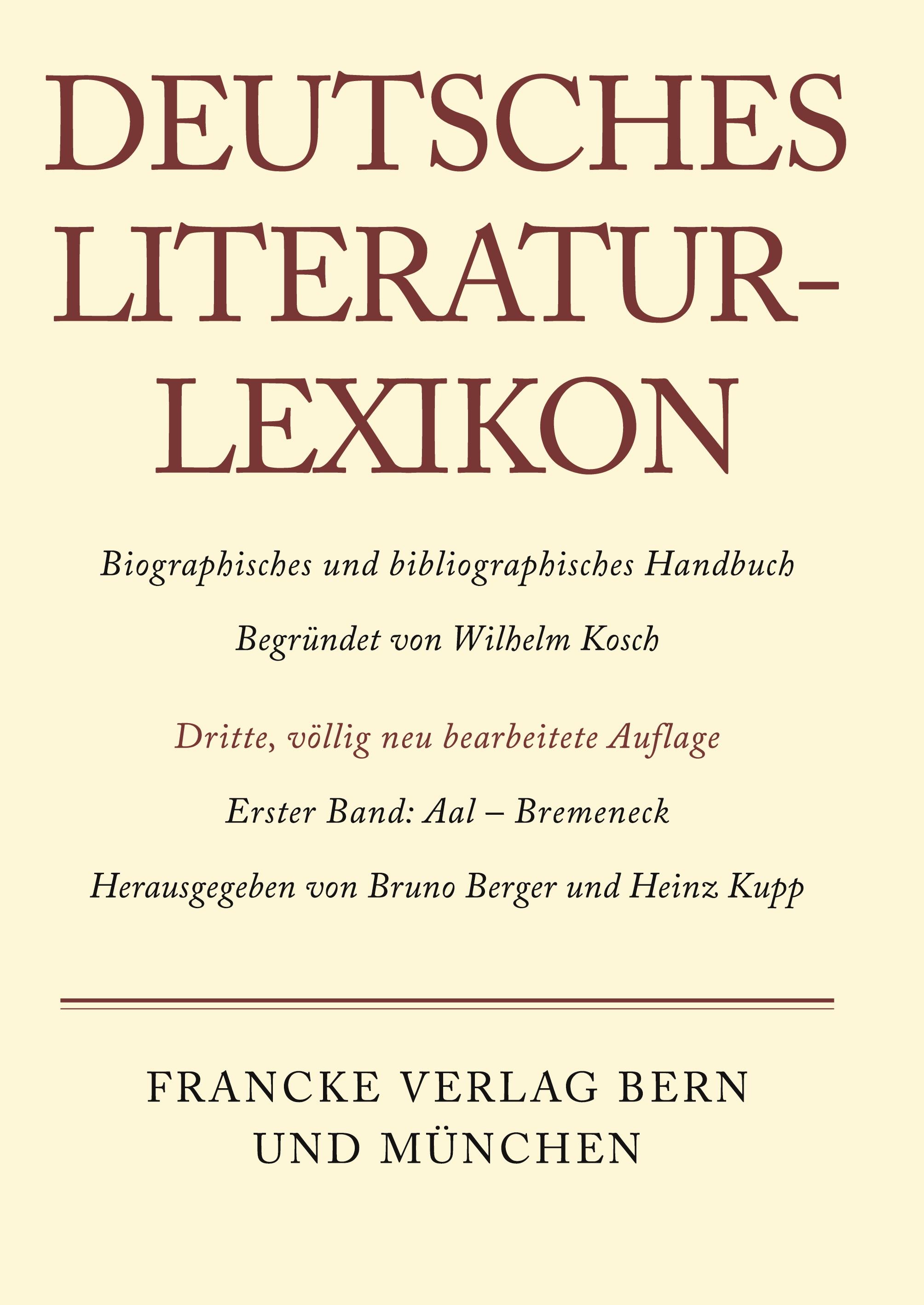 Vorderes Coverbild Aal - Bremeneck