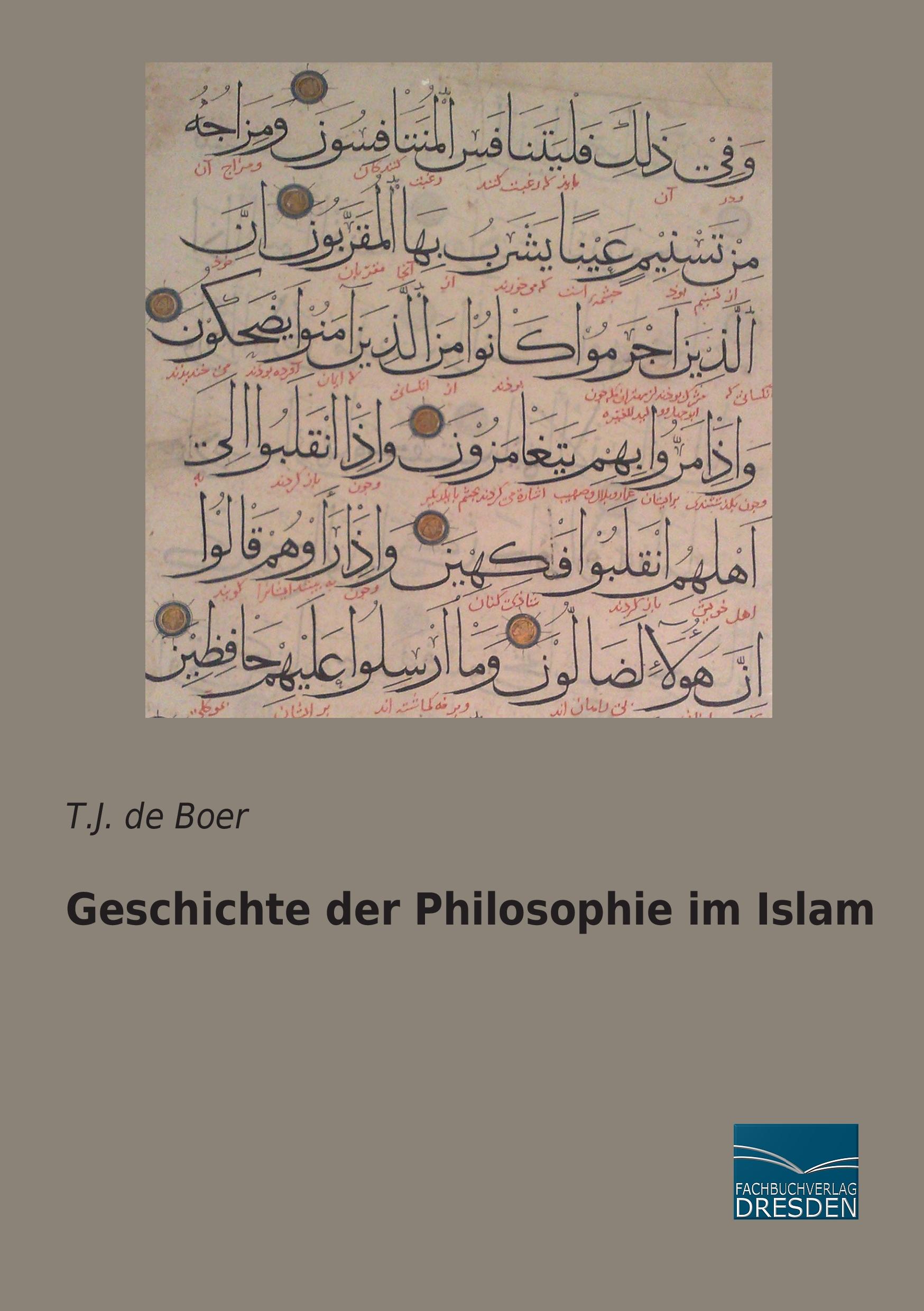 Vorderes Coverbild Geschichte der Philosophie im Islam