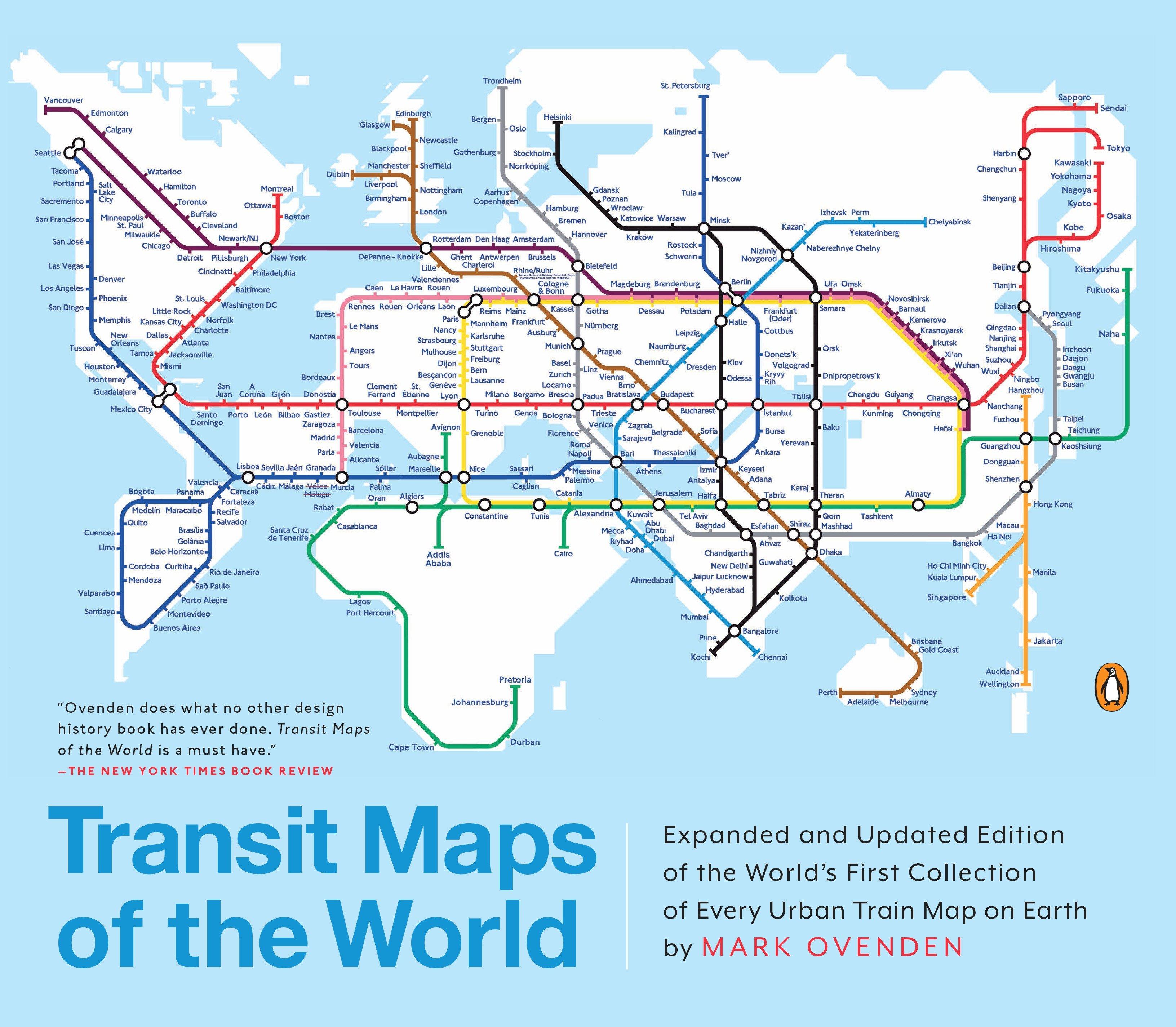 Vorderes Coverbild Transit Maps of the World
