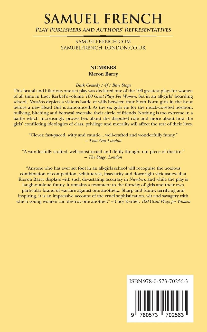 Rückseitencover Numbers