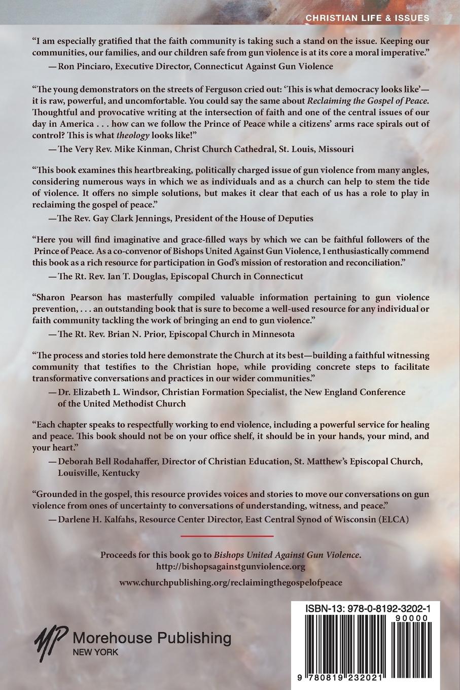 Rückseitencover Reclaiming the Gospel of Peace
