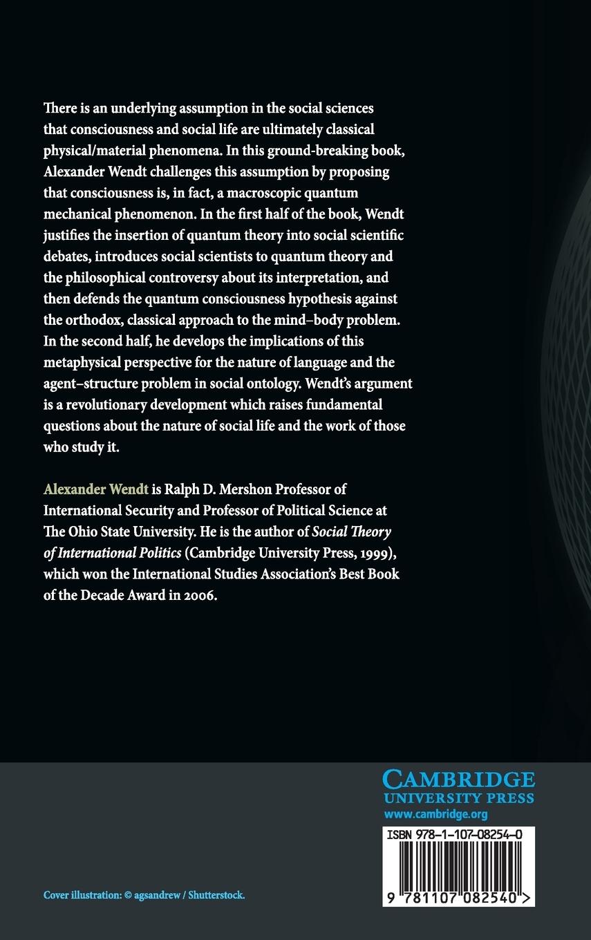 Rückseitencover Quantum Mind and Social Science