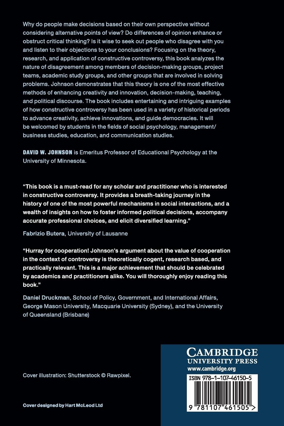 Rückseitencover Constructive Controversy