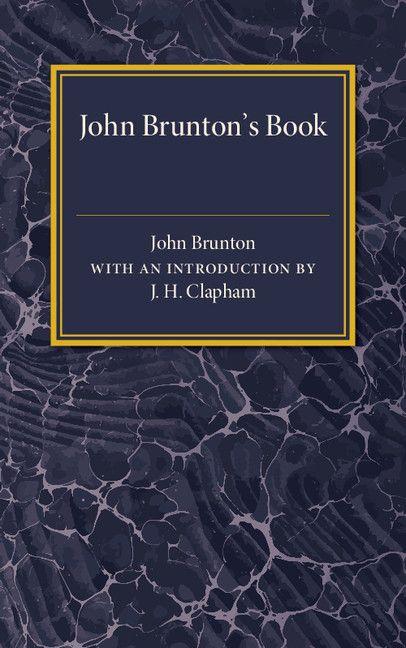 Vorderes Coverbild John Brunton's Book