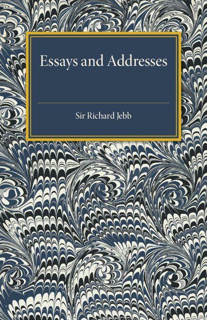 Vorderes Coverbild Essays and Addresses
