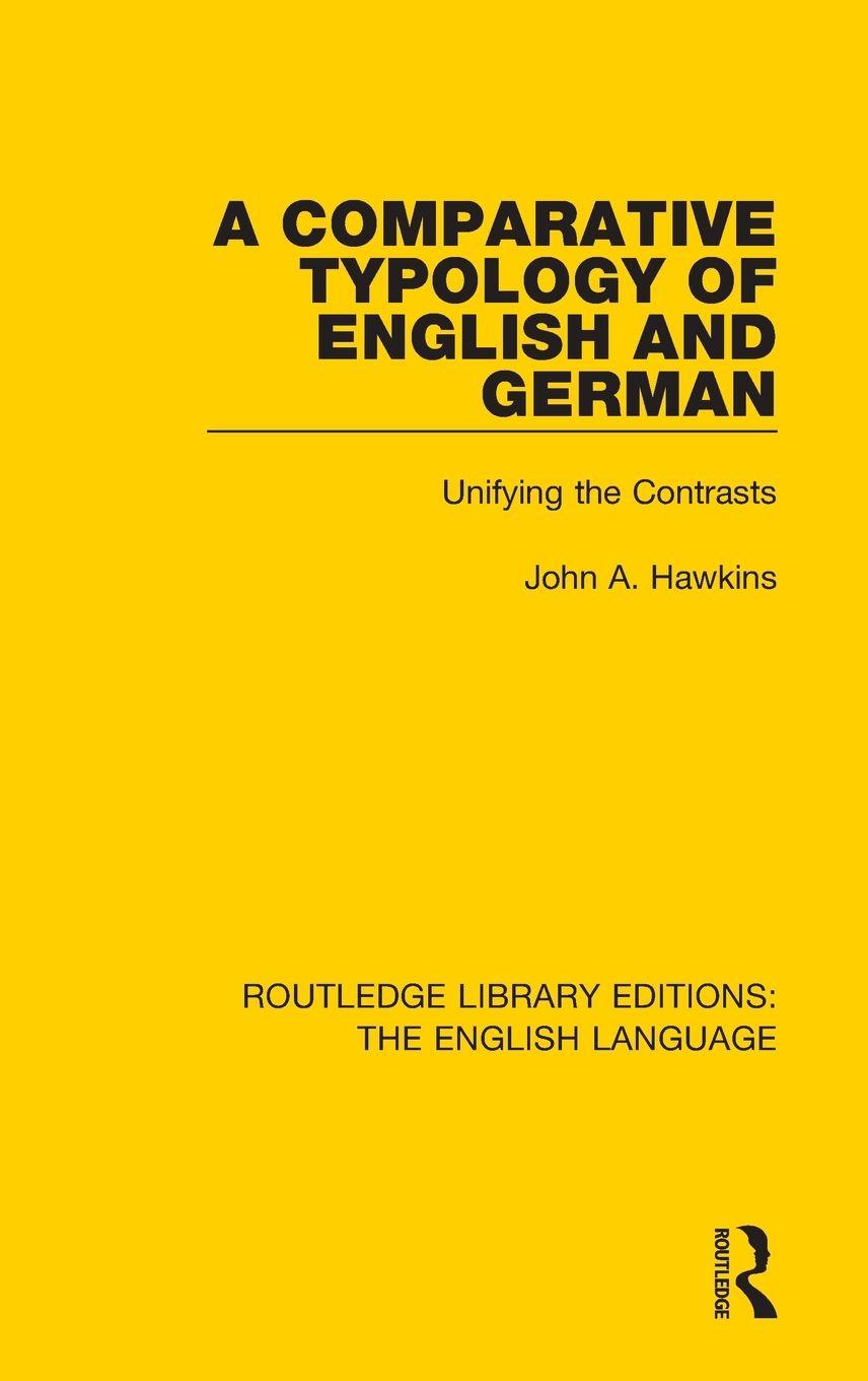 Vorderes Coverbild A Comparative Typology of English and German