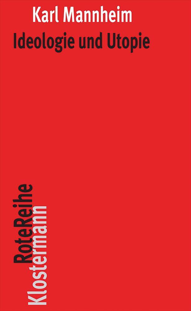Vorderes Coverbild Ideologie und Utopie