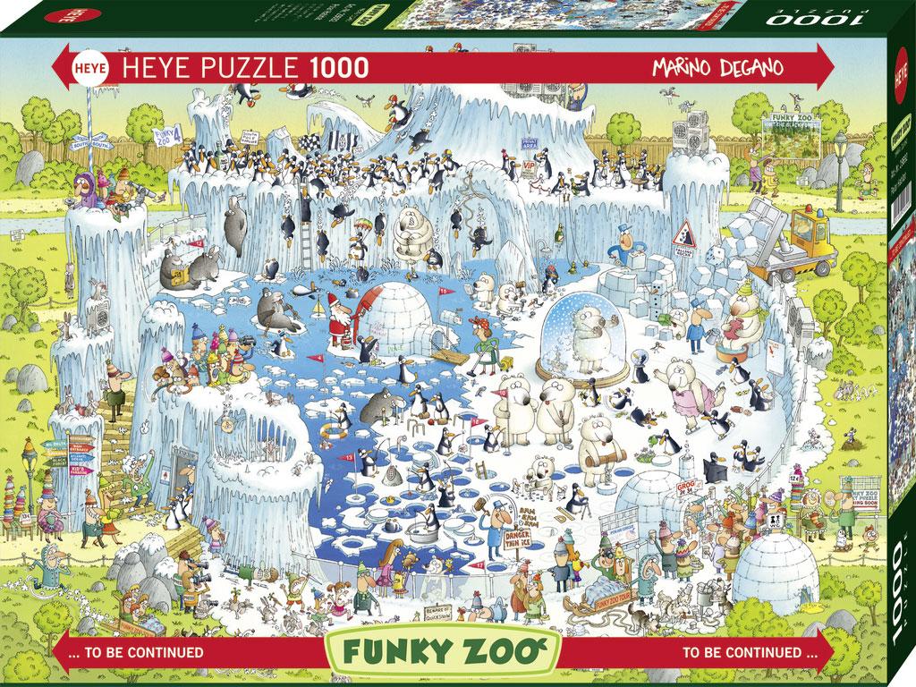 Vorderes Coverbild Polar Habitat. Puzzle 1000 Teile