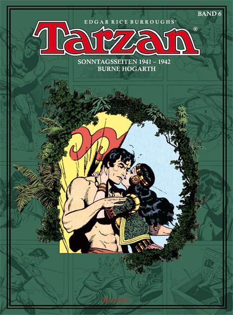 Vorderes Coverbild Tarzan. Sonntagsseiten Bd 6 / Tarzan 1941 - 1942