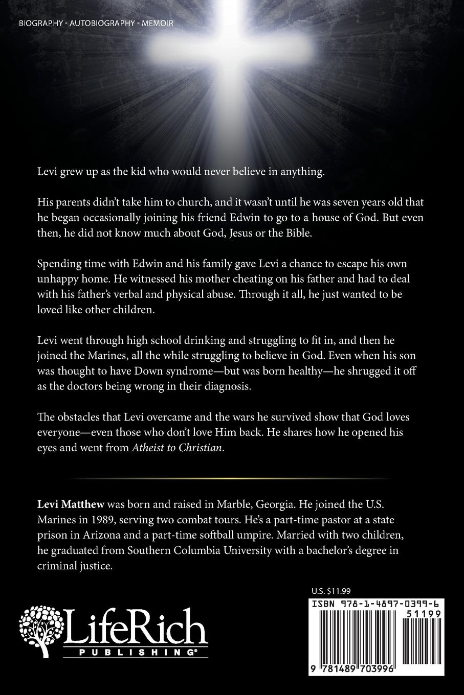 Rückseitencover An Atheist to a Christian