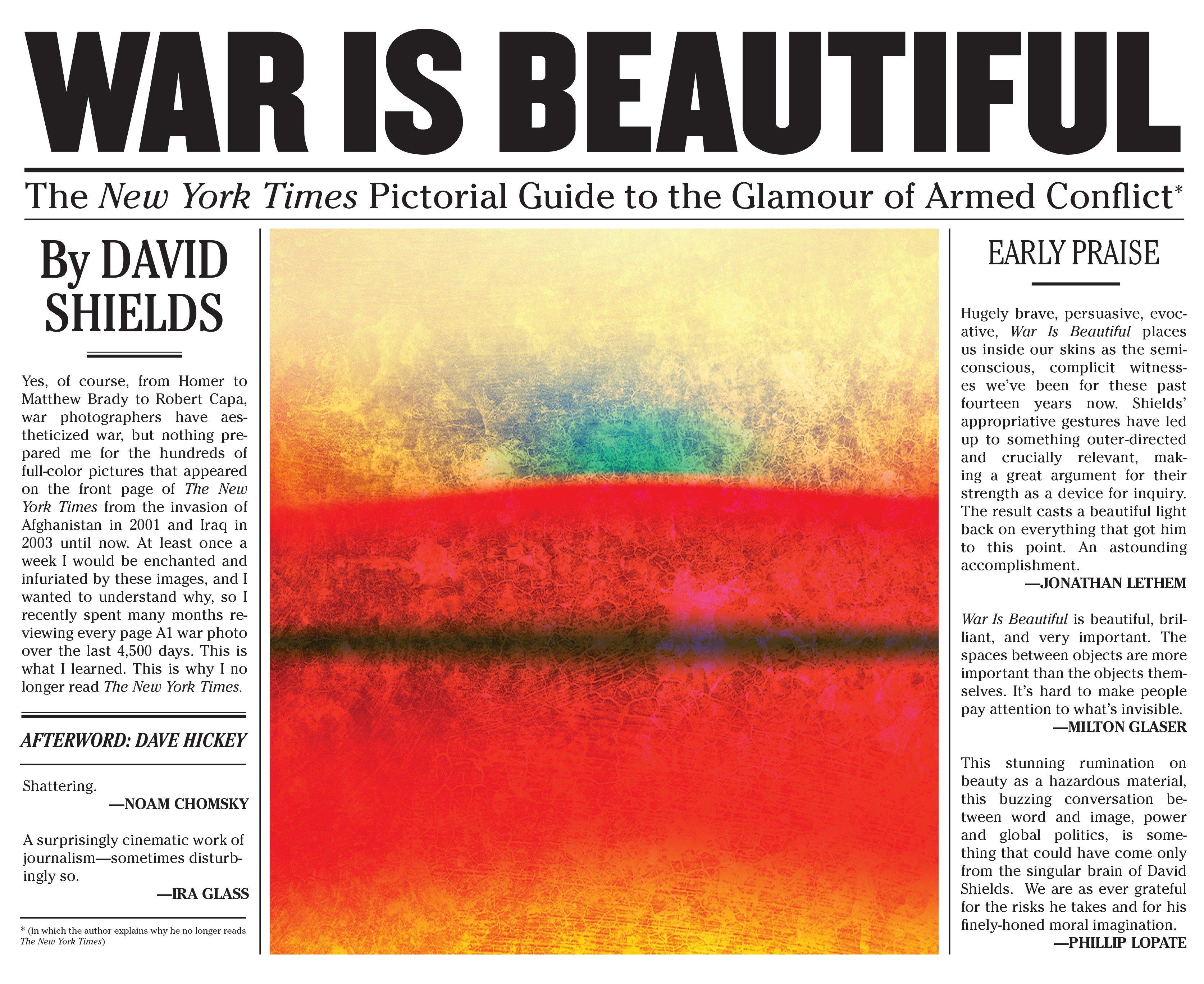 Vorderes Coverbild War Is Beautiful