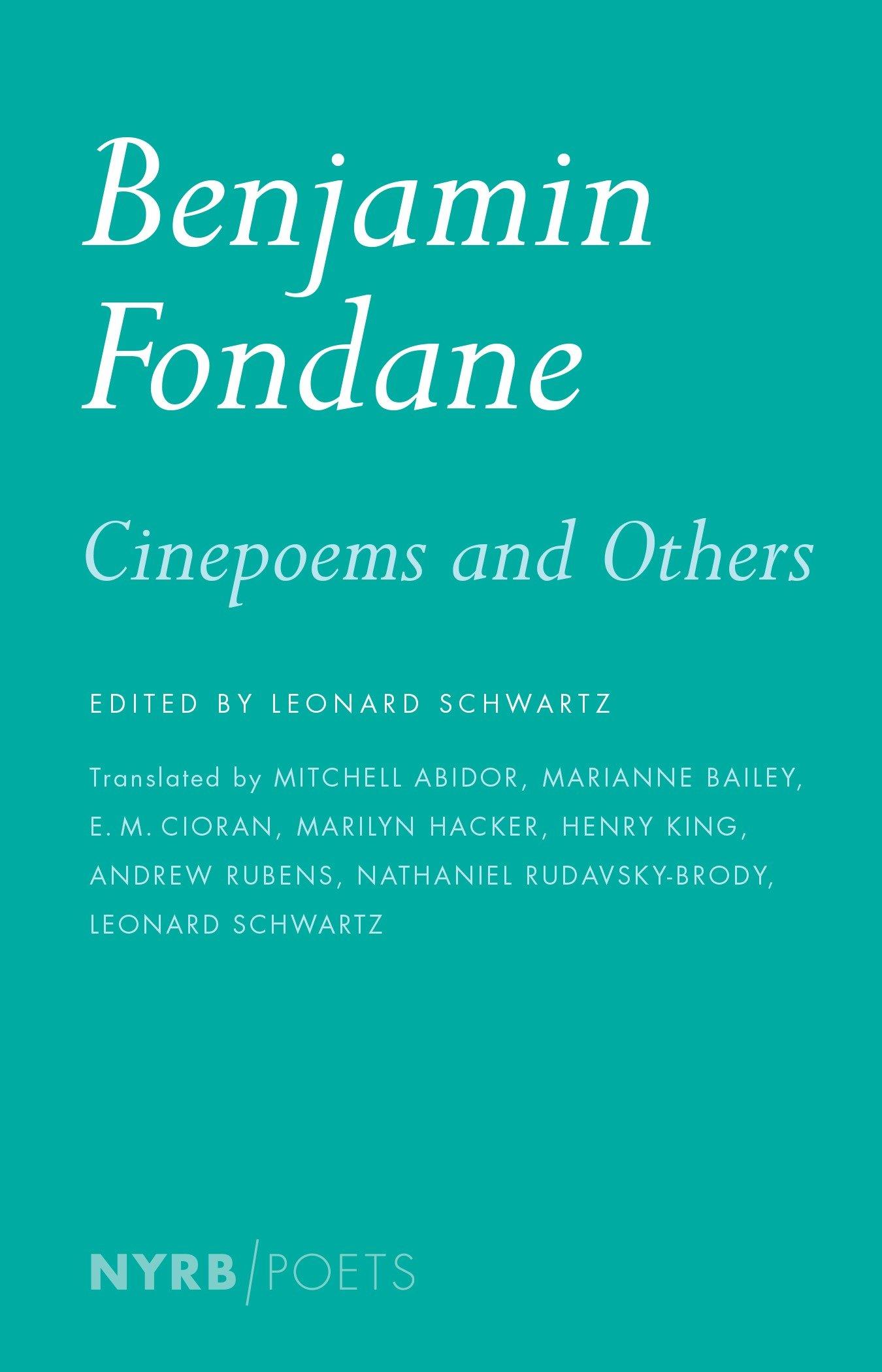 Vorderes Coverbild Cinepoems and Others