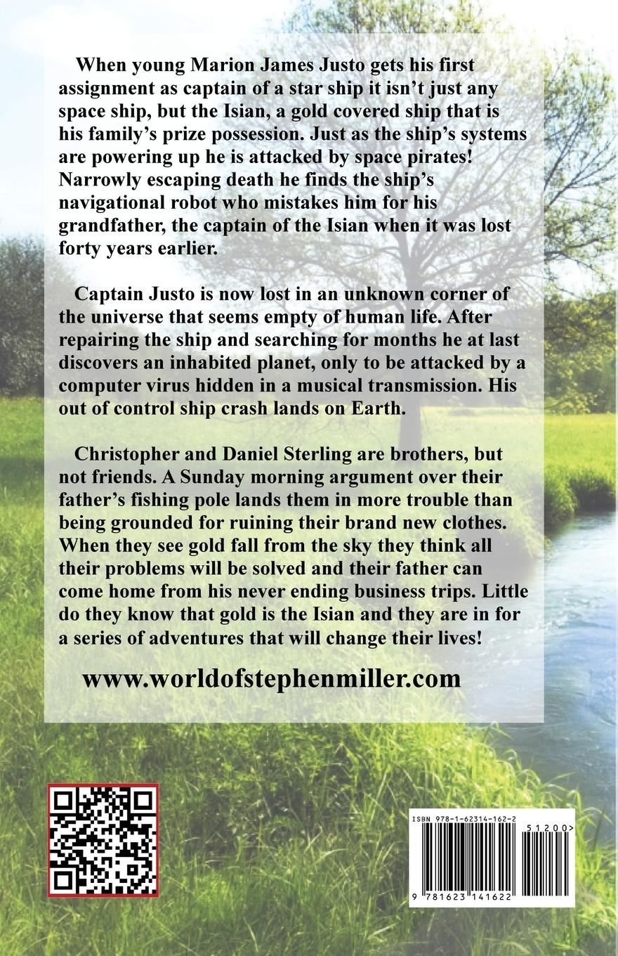 Rückseitencover Captain Justo Saga Log 1.1 Gold from the Sky