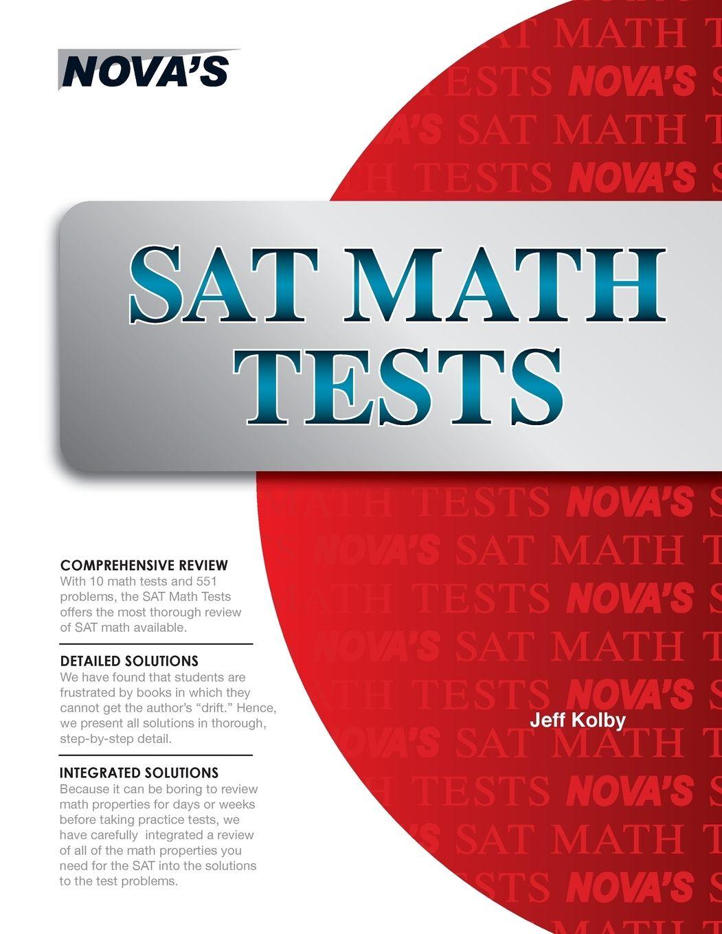 Vorderes Coverbild SAT Math Tests