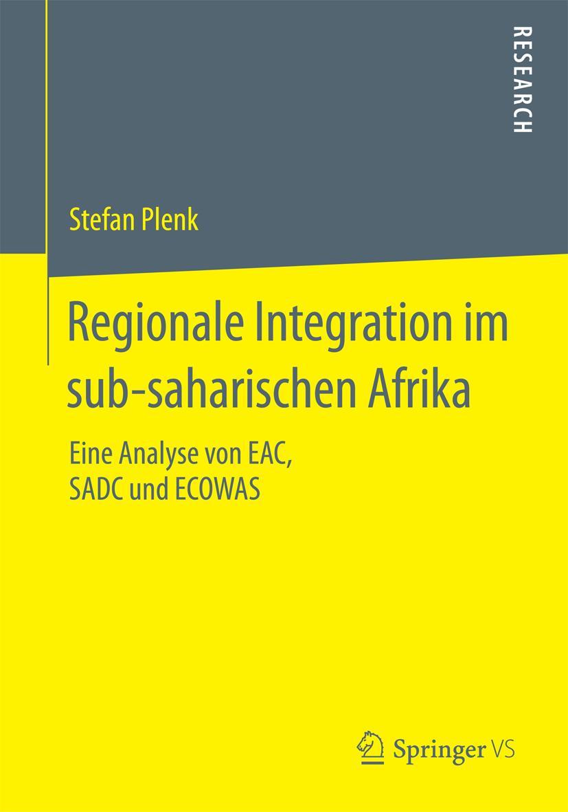 Vorderes Coverbild Regionale Integration im sub-saharischen Afrika