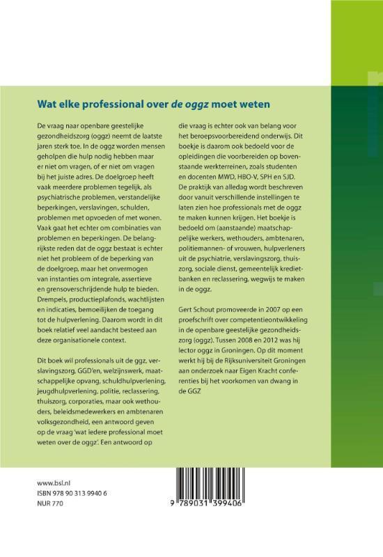 Rückseitencover Wat elke professional over de oggz moet weten