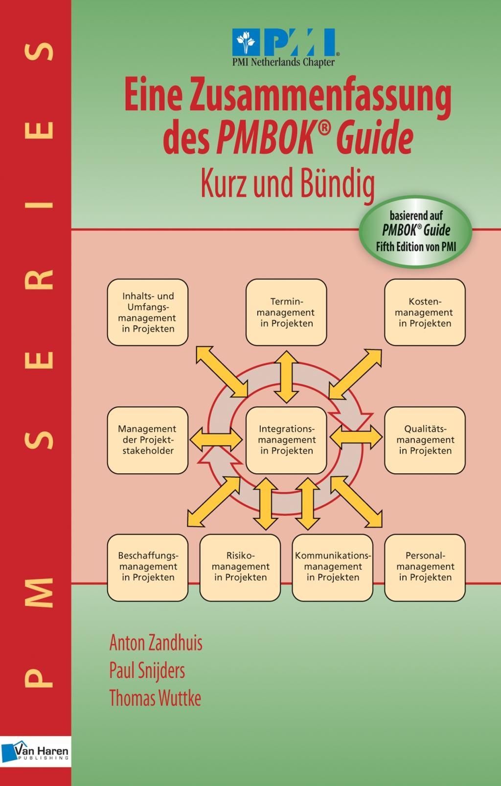 Vorderes Coverbild Eine Zusammenfassung des Pmbok Guide - Kurz und Bundig