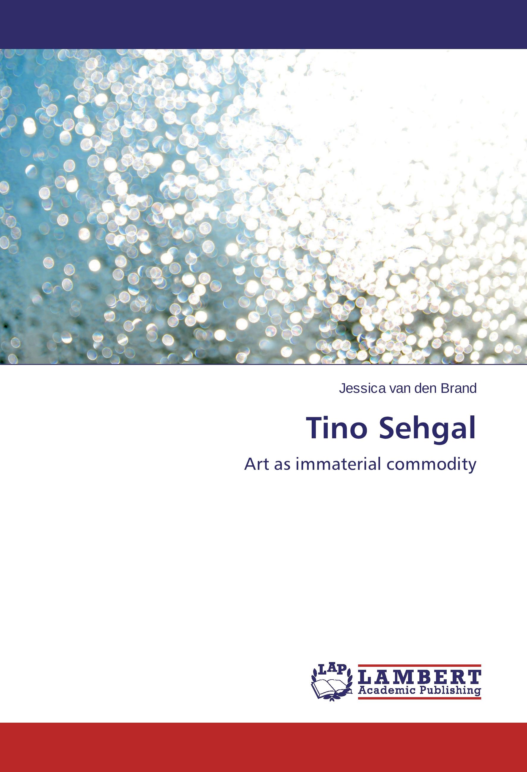Vorderes Coverbild Tino Sehgal