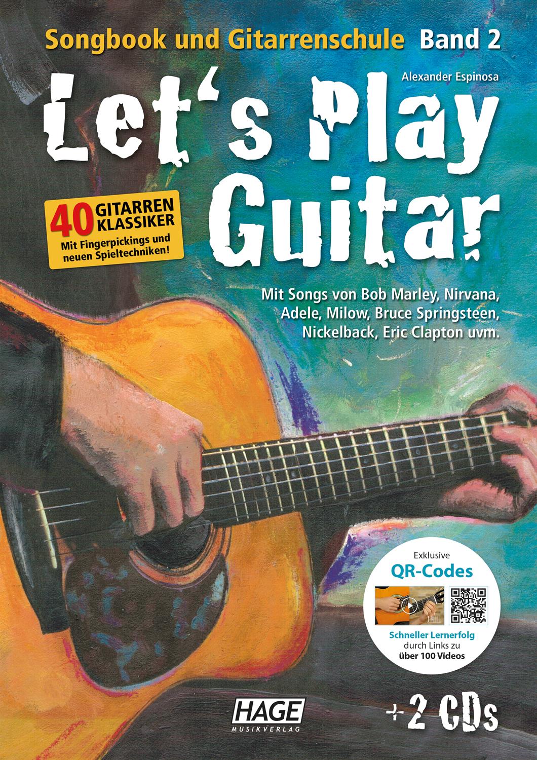 Vorderes Coverbild Let's Play Guitar Band 2