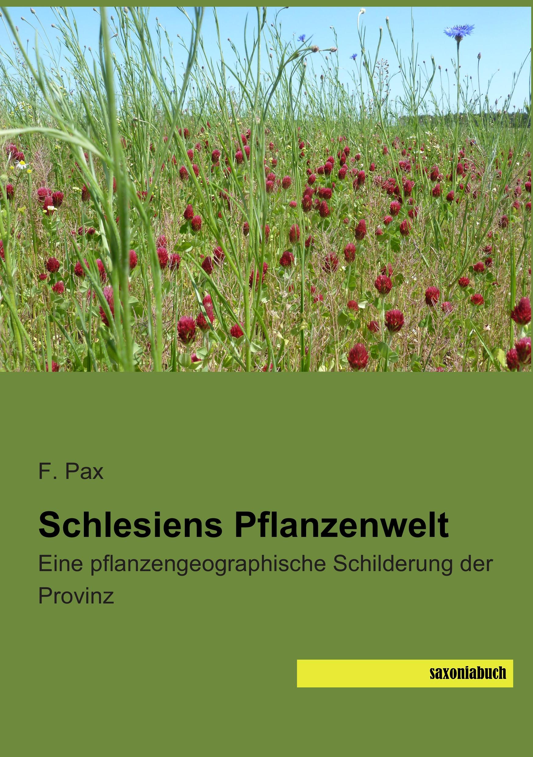 Vorderes Coverbild Schlesiens Pflanzenwelt