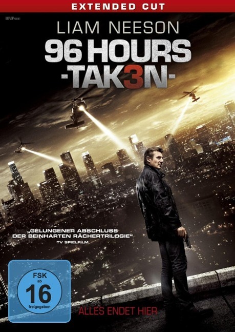 Vorderes Coverbild 96 Hours - Taken 3