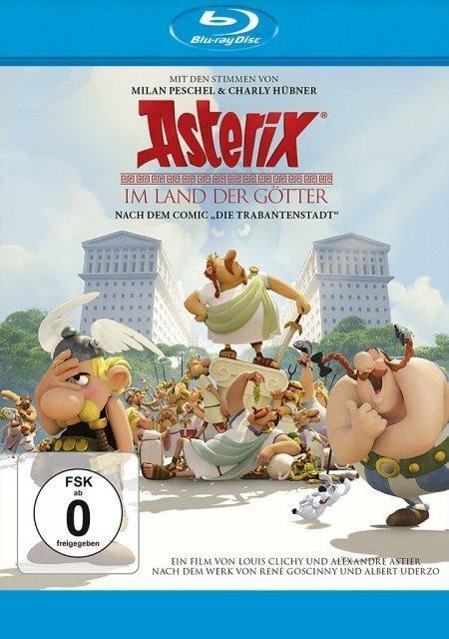 Vorderes Coverbild Asterix im Land der Götter