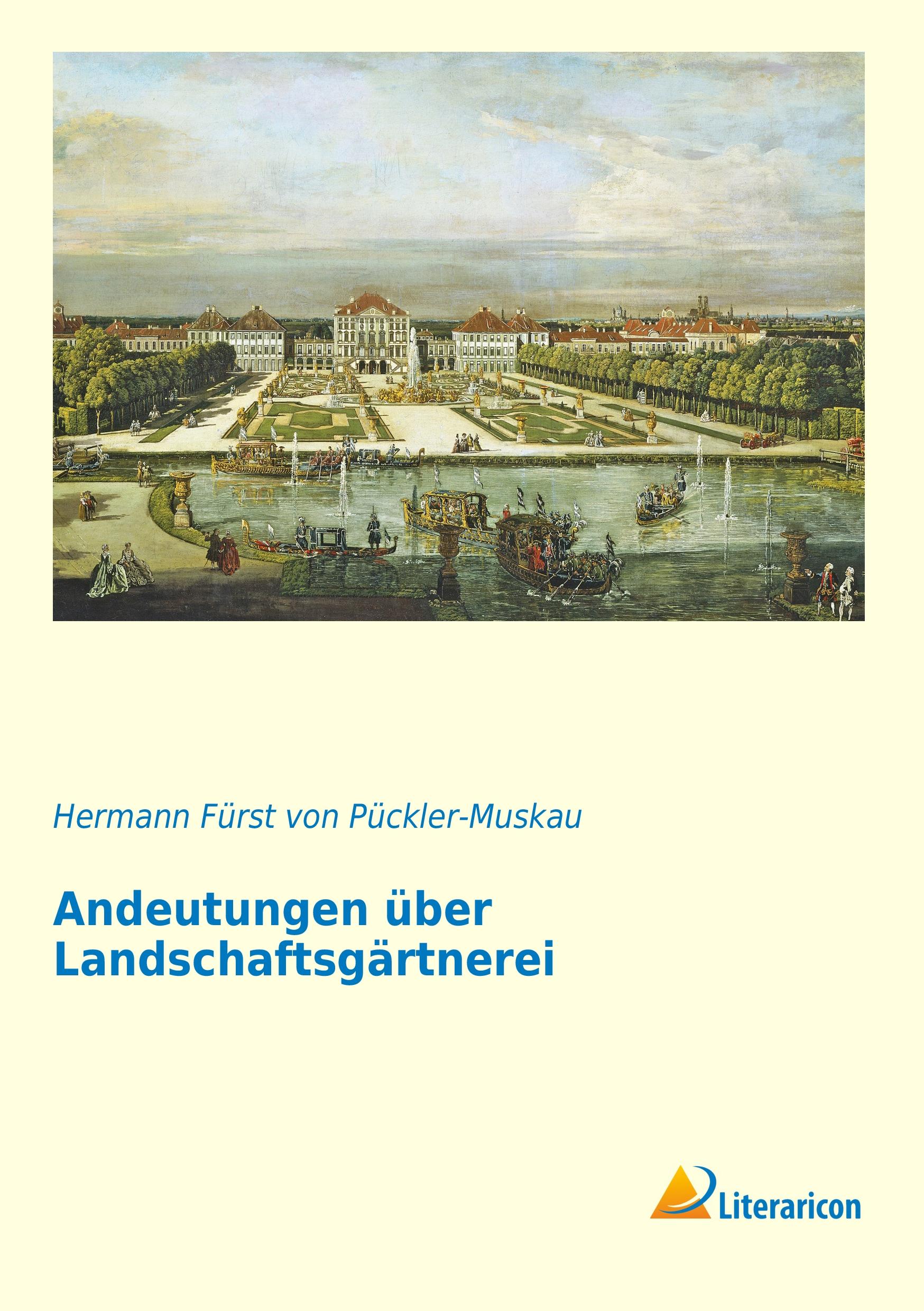 Vorderes Coverbild Andeutungen über Landschaftsgärtnerei