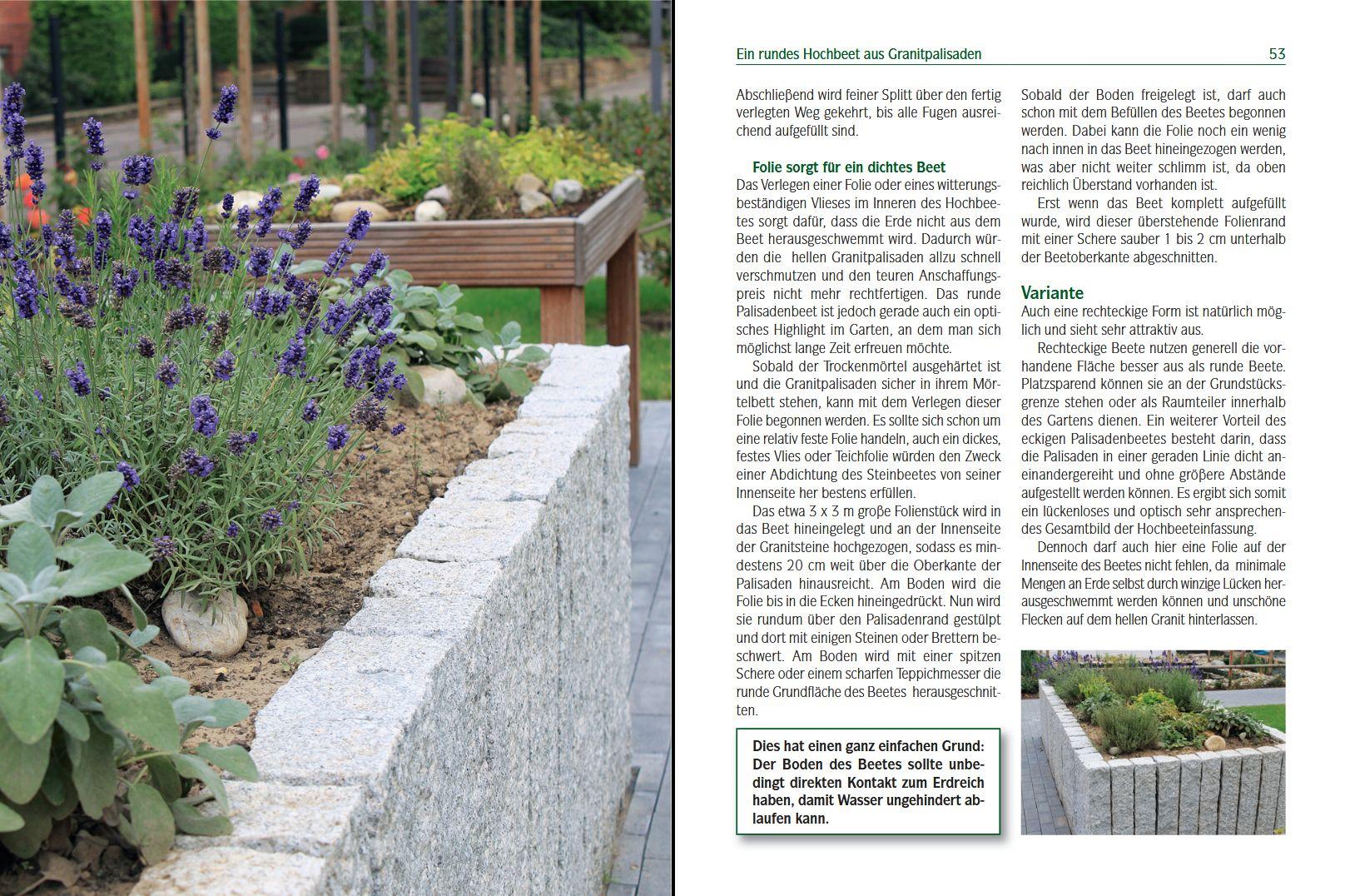 Beispielinhalt (Bild) Das Hochbeet