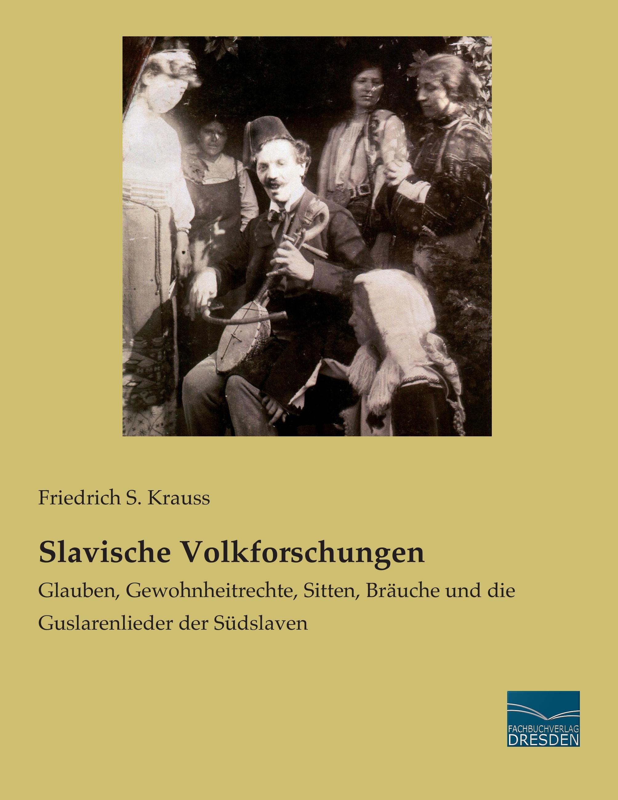 Vorderes Coverbild Slavische Volkforschungen