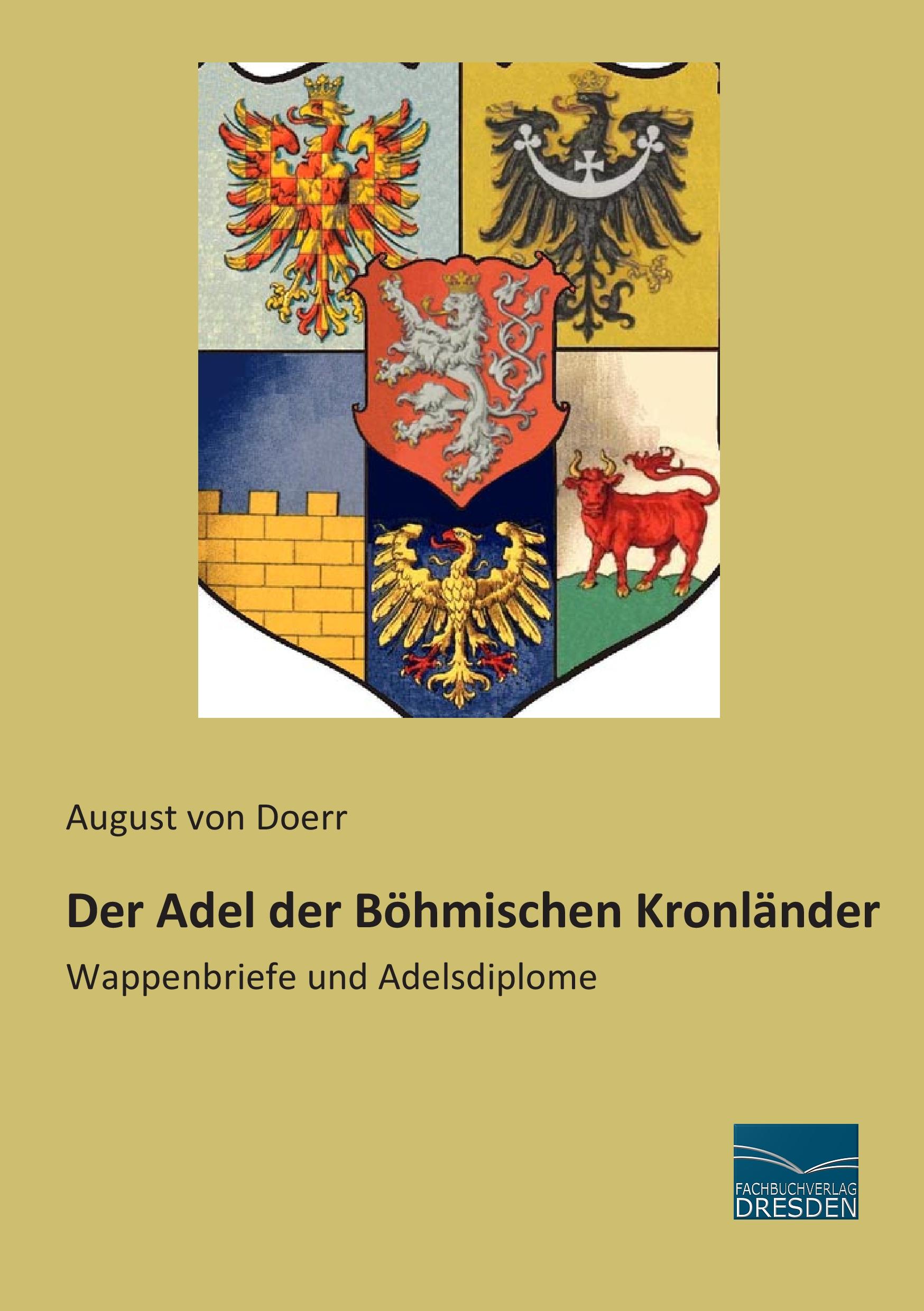 Vorderes Coverbild Der Adel der Böhmischen Kronländer