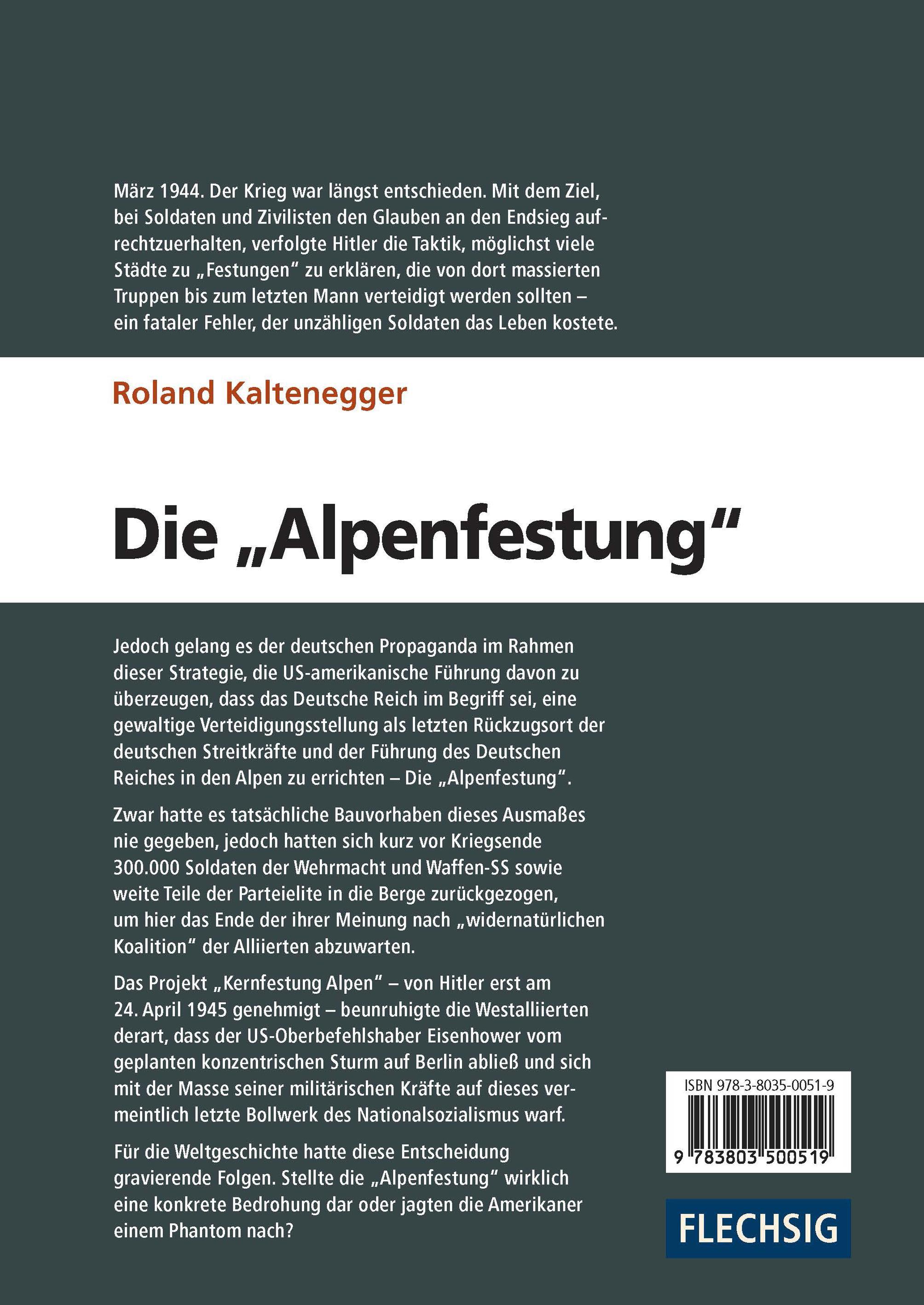 Rückseitencover Die Alpenfestung