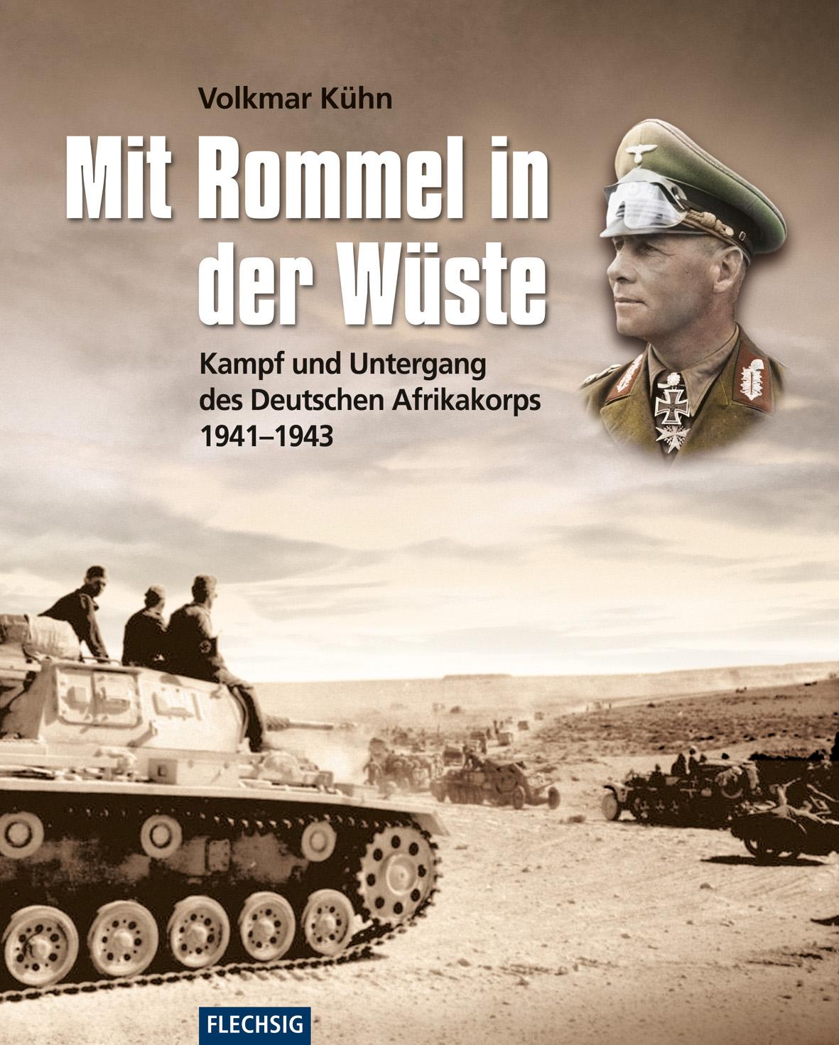 Vorderes Coverbild Mit Rommel in der Wüste