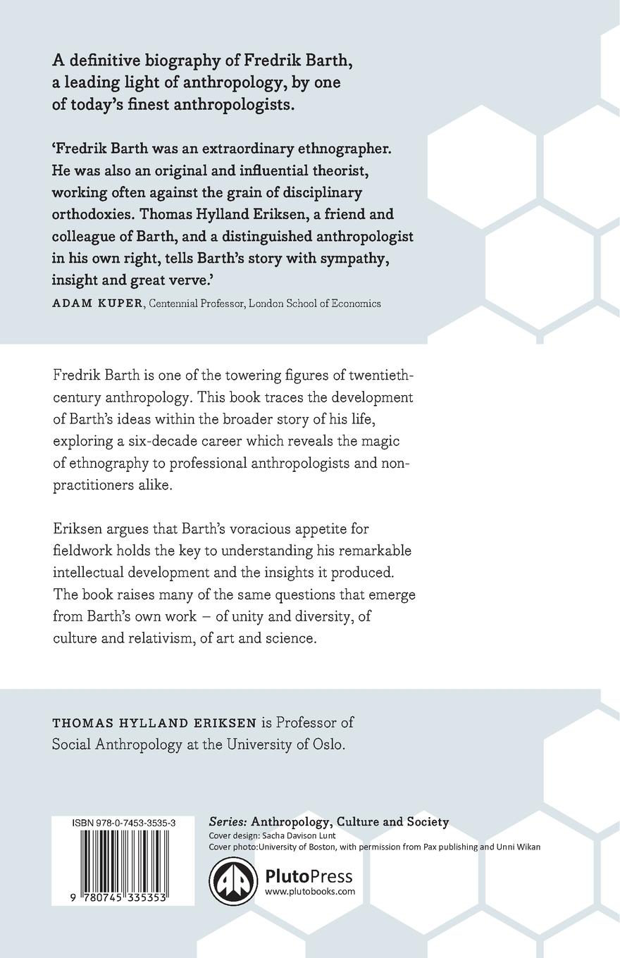 Rückseitencover Fredrik Barth