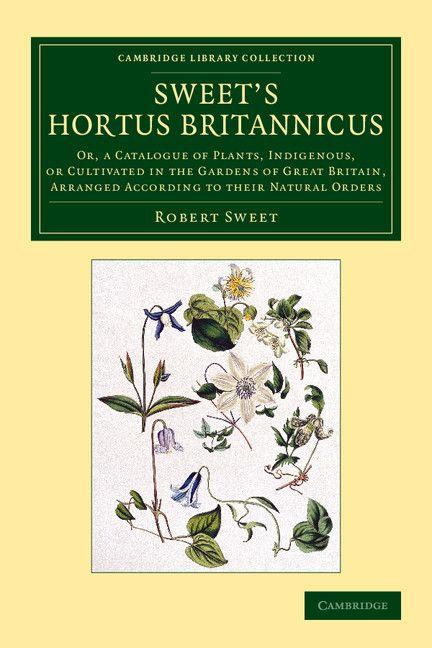 Vorderes Coverbild Sweet's Hortus Britannicus
