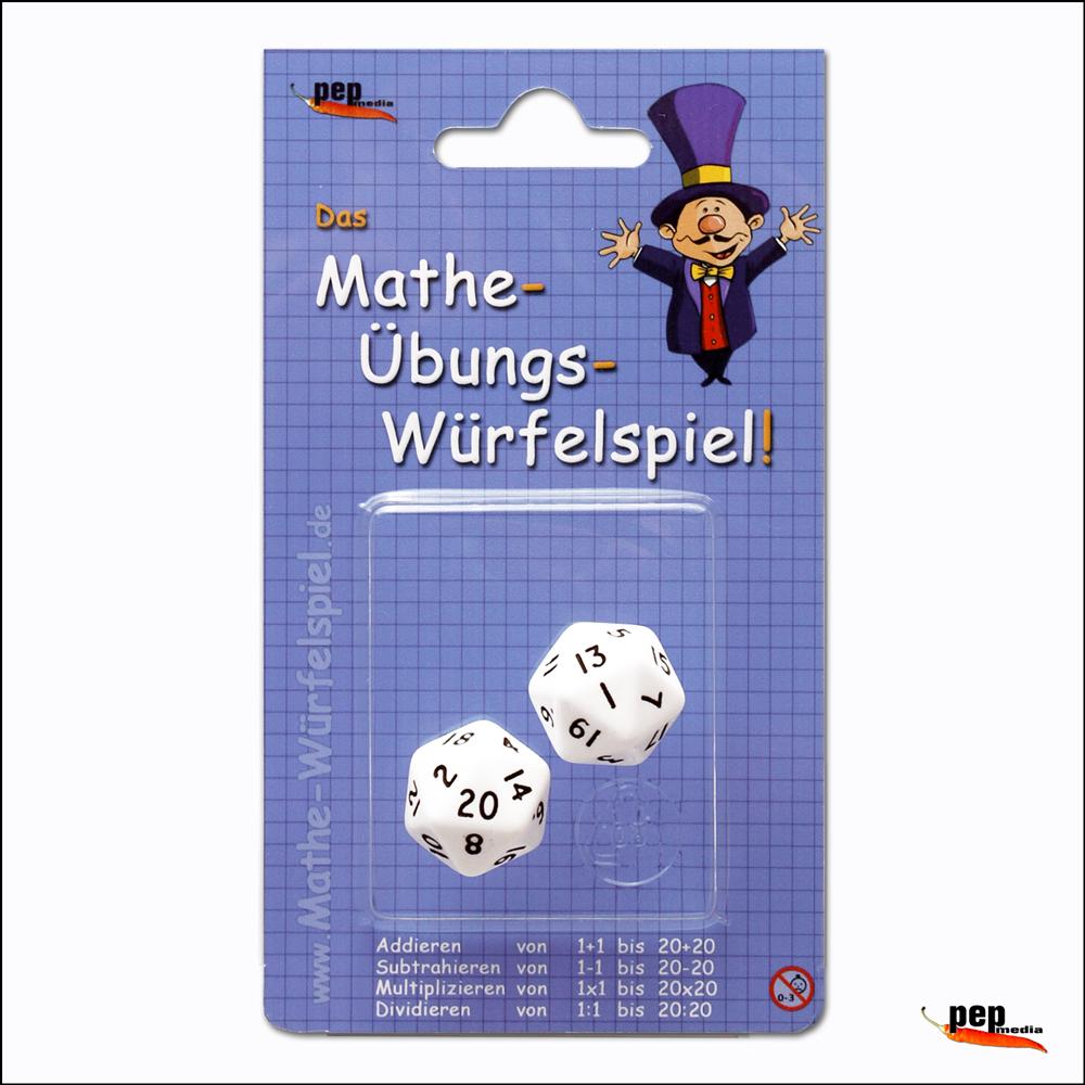 Vorderes Coverbild Mathe-Übungs-Würfelspiel!