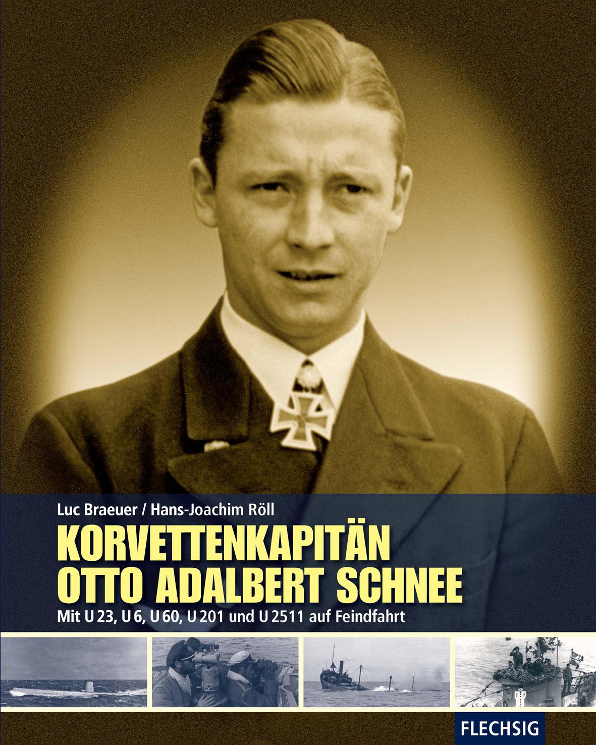 Vorderes Coverbild Korvettenkapitän Otto Adalbert Schnee