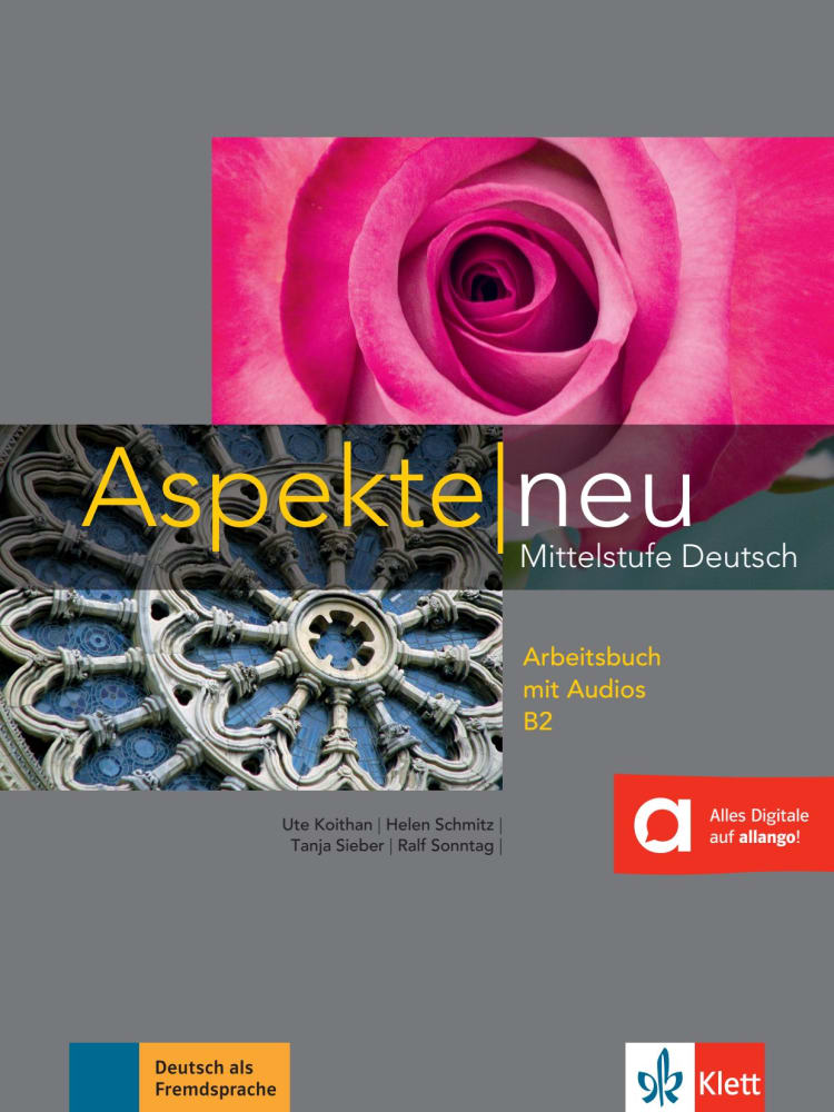 Vorderes Coverbild Aspekte neu. Arbeitsbuch mit mit Audios B2