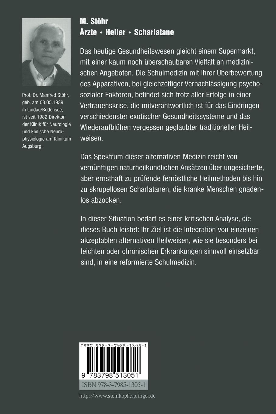 Rückseitencover Ärzte Heiler Scharlatane