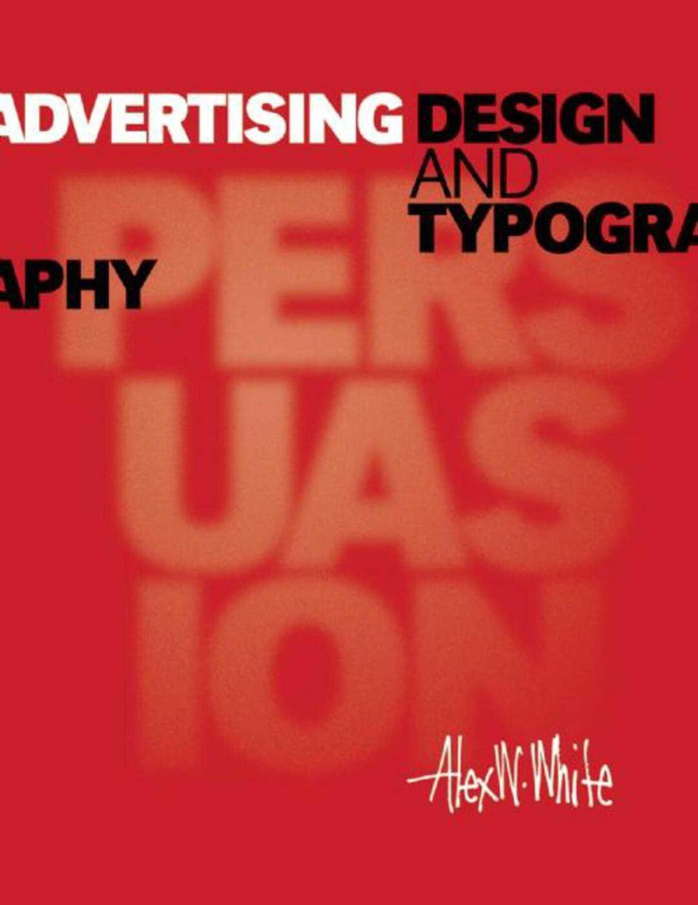 Vorderes Coverbild Advertising Design and Typography