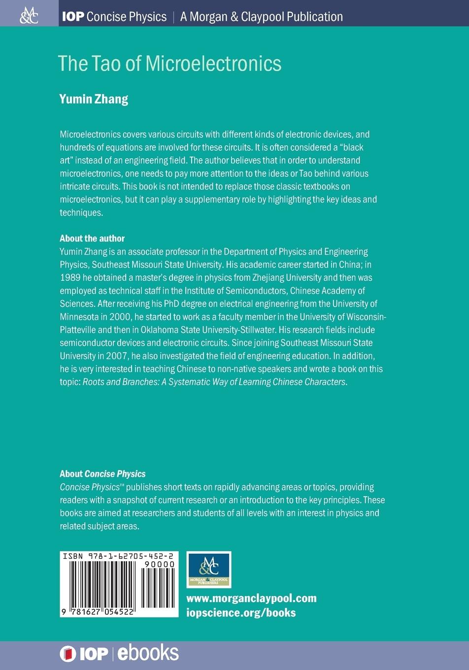 Rückseitencover The Tao of Microelectronics