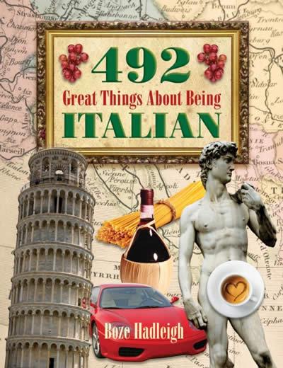 Vorderes Coverbild 492 Great Things about Being Italian