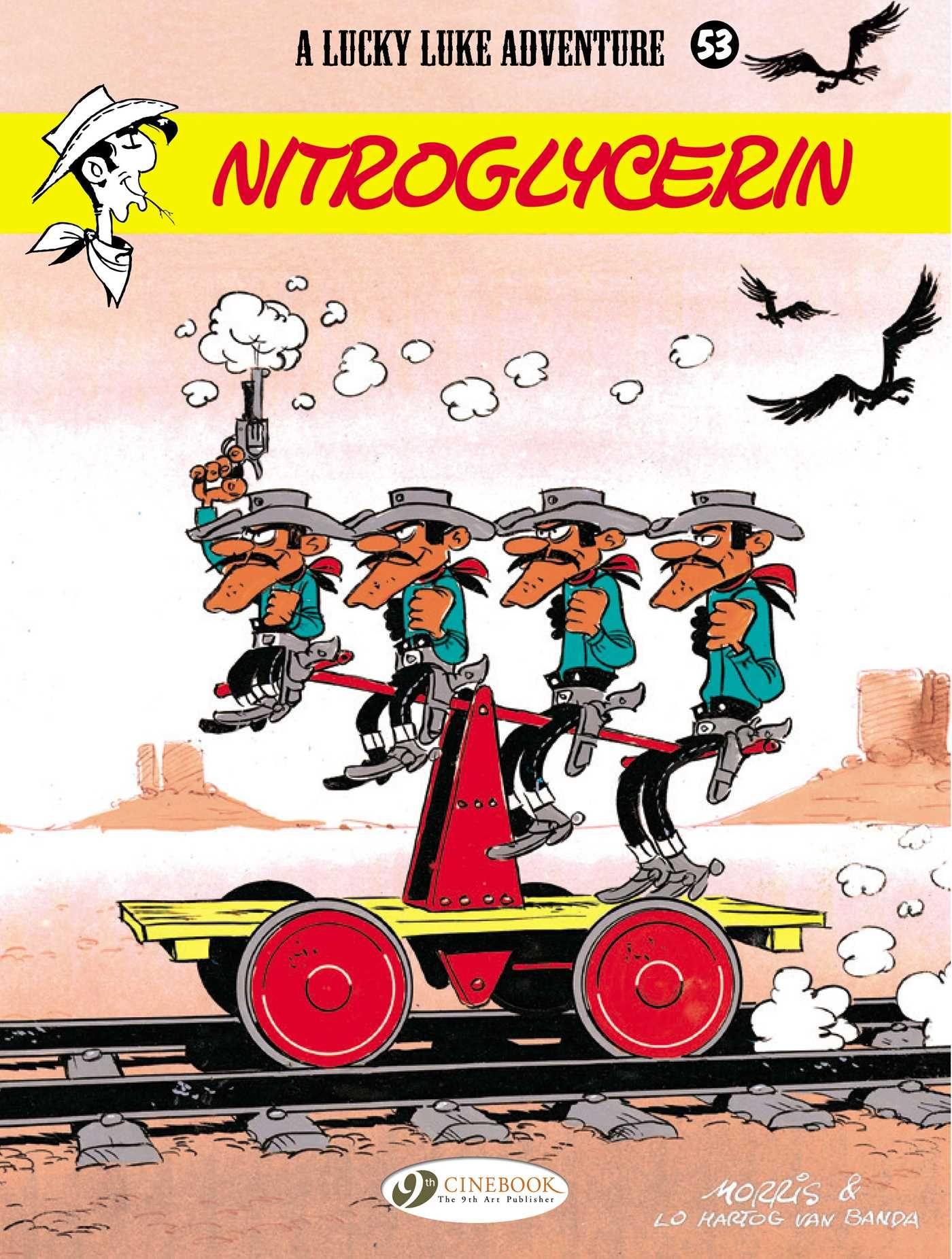 Vorderes Coverbild Lucky Luke 53 - Nitroglycerin