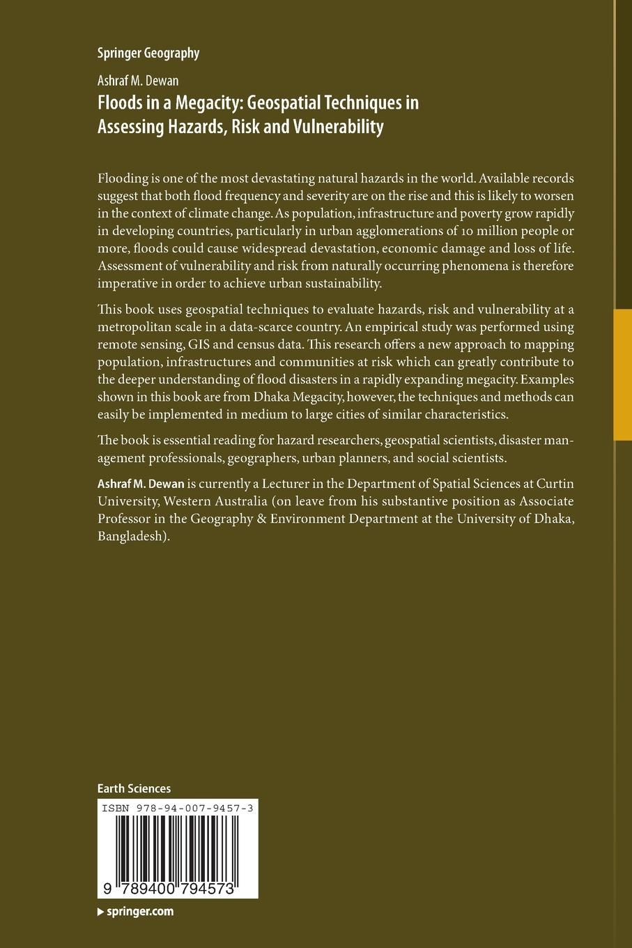 Rückseitencover Floods in a Megacity