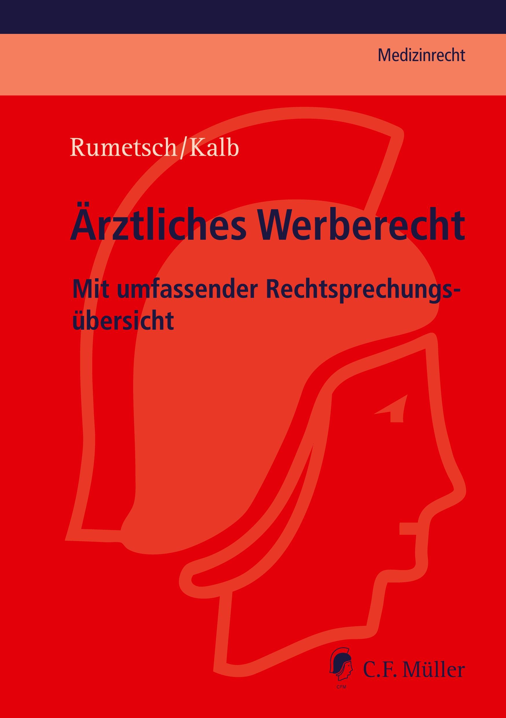 Vorderes Coverbild Ärztliches Werberecht