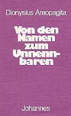 Vorderes Coverbild Von den Namen zum Unnennbaren